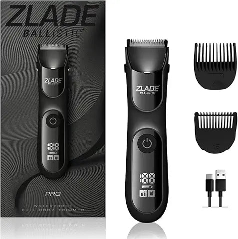 GOLDEN TRIMMER Smart Beard Trimmer - Power adapt technology for precise trimming for Men- 20 settings; 90 min run time with Quick Charge,